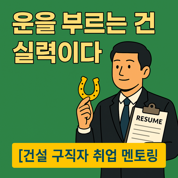  취업=운빨? 준비된 구직자만 잡는 기회의 순간!