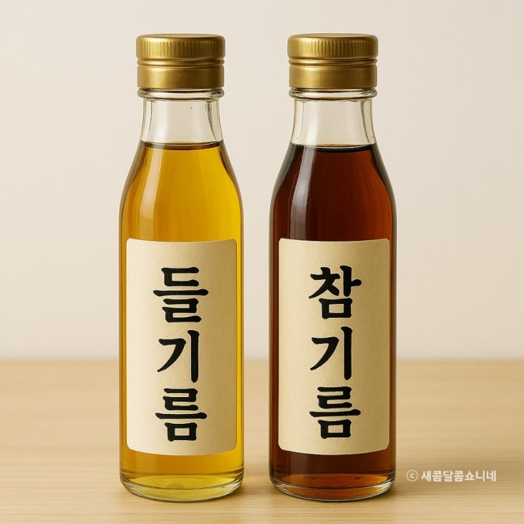  참기름과 들기름의 차이와 구분 방법, 효능 및 보관방법과 가열 시 주의사항
