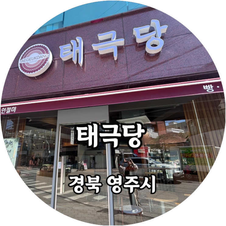  영주 40년 전통 빵집 카스텔라 인절미가 유명한 태극당
