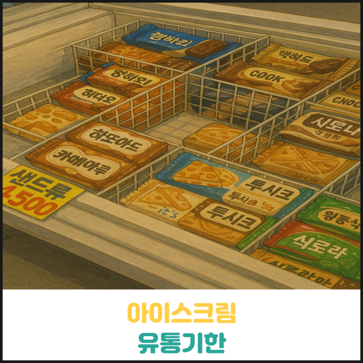 아이스크림 유통기한 아이스크림 유통기한