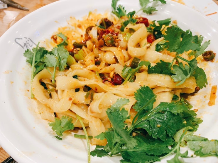  [건대입구역] 중국 본토의 맛, 웨이팅 필수 도삭면 전문점 추천 <송화산시도삭면>