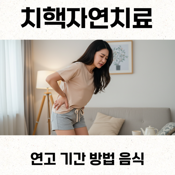  치핵자연치료 연고 기간 방법 음식