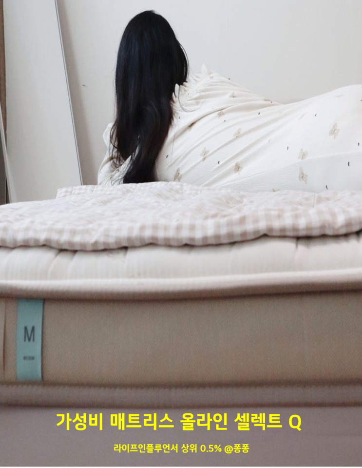  단단한 토퍼 매트리스 브랜드 가성비 올라인 셀렉트 퀸사이즈 하드 매트리스 추천