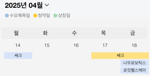  [공모주]이번 주 공모주 일정(4.14-18)