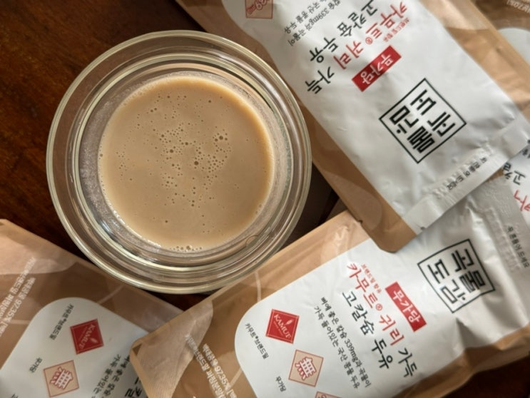귀리효능 저속노화 아침대용식 곡물도감 카무트 귀리가득두유 귀리효능 저속노화 아침대용식 곡물도감 카무트 귀리가득두유