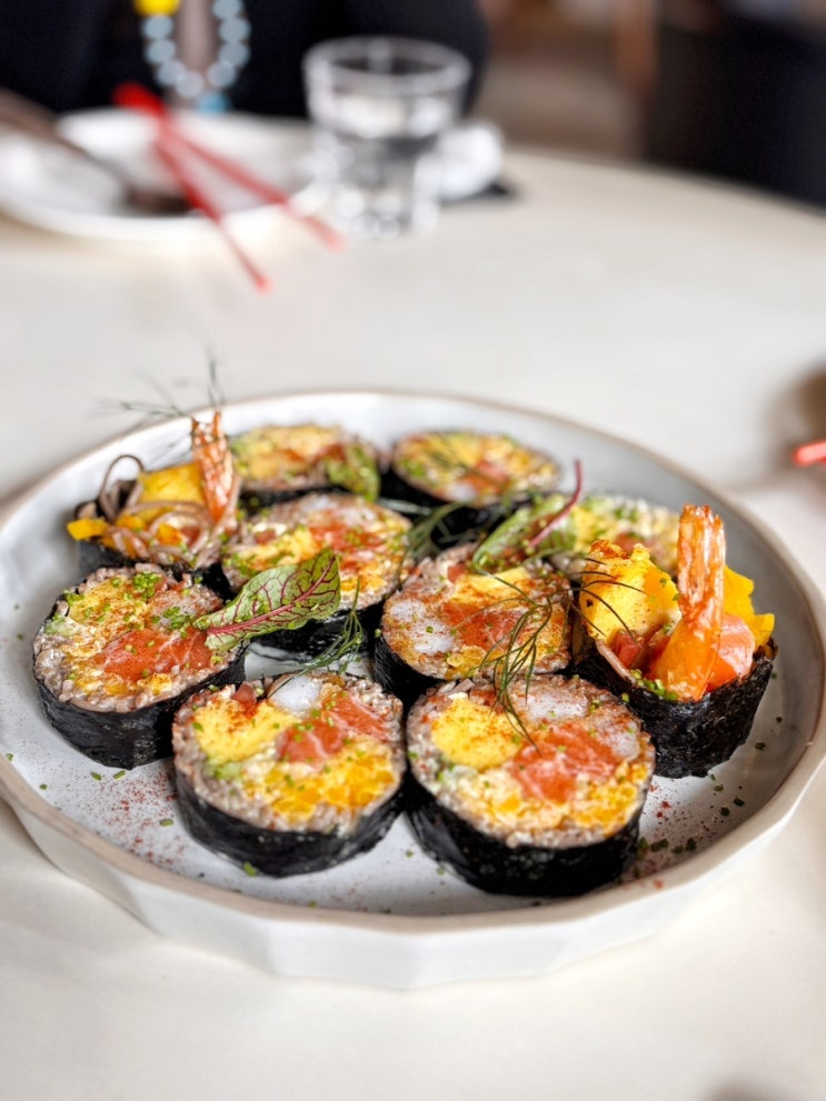  성수동 분위기 좋은 맛집, 낮술 가능한 퓨전 한식 성수명당 주말 웨이팅