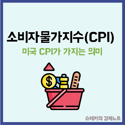  미국 소비자물가지수 CPI 뜻 가지는 의미