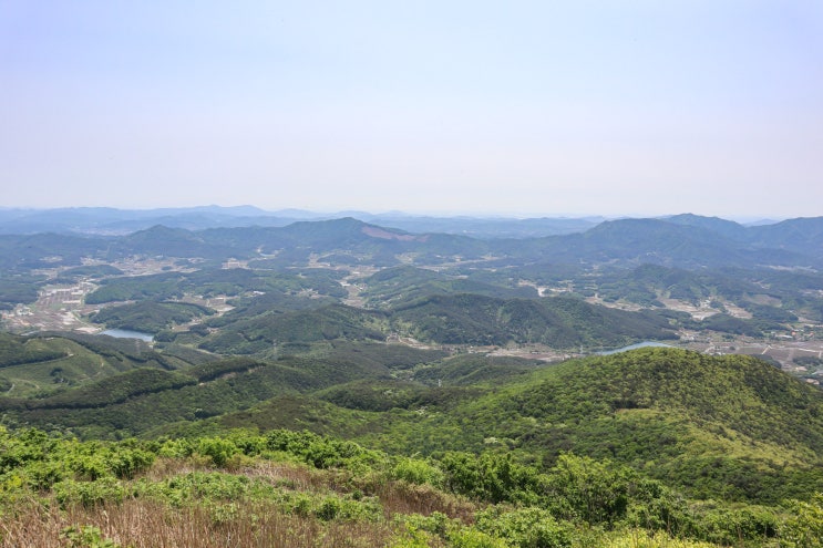  오서산 등산코스 억새 자연휴양림 주차장