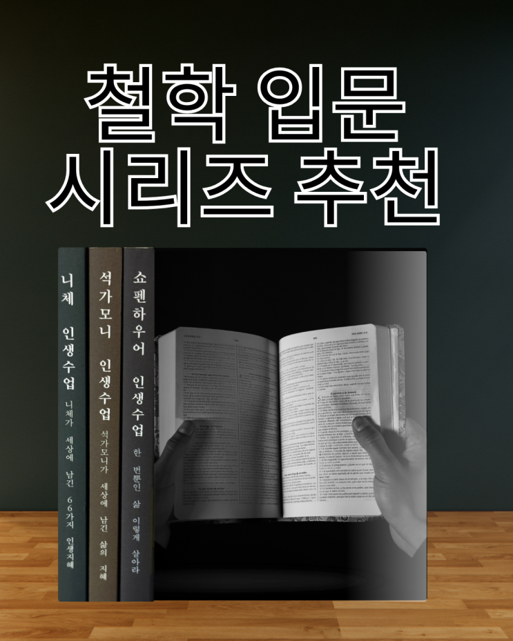  철학 입문서로 꼭 읽어야 할 3인의 시선 니체 석가모니 쇼펜하우어 시리즈 추천 비교