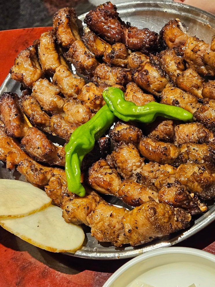  안산맛집 중앙동 참숯쪽갈비구이 전문 뜯갈비