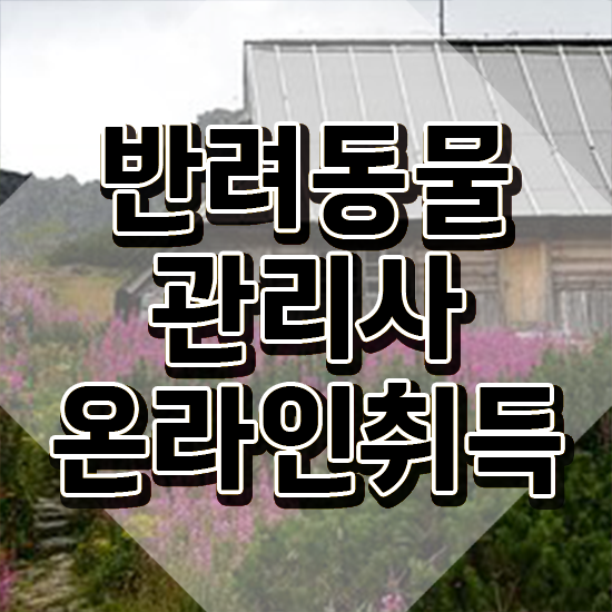  반려동물복지관리사 , 반려동물관리사 20일 만에 취득한 노하우 , 취업 전망