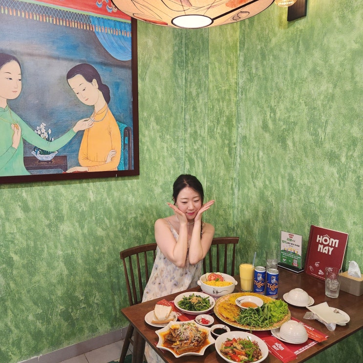  나트랑 반쎄오 맛집 홈나이 에어컨 식당