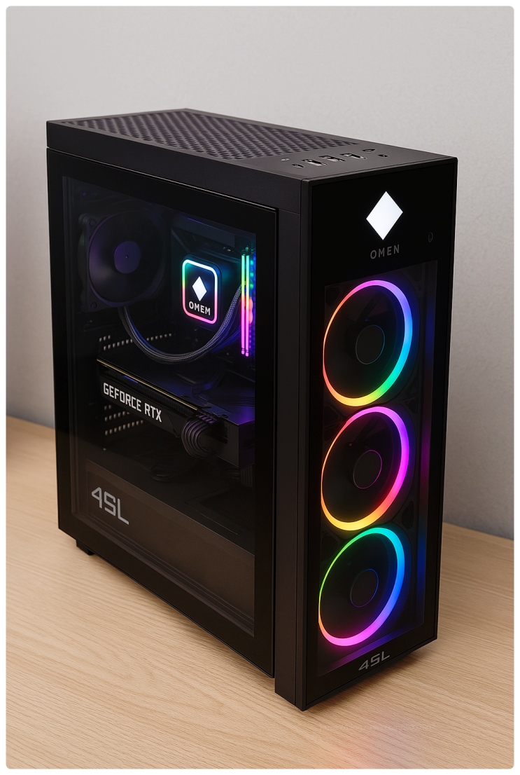  게이밍 PC 바꿨더니 렉없고 속도 미침 HP OMEN 45L GT22-3002KL 후기