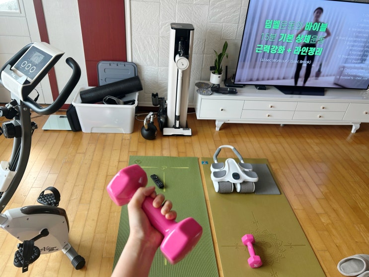  나만의 홈트레이닝 운동 루틴