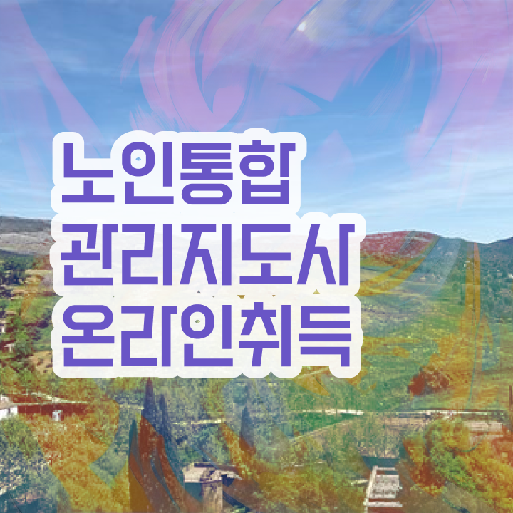  노인여가지도사 , 노인통합관리지도사 온라인으로 쉽게 합격한 팁 , 이후 전망