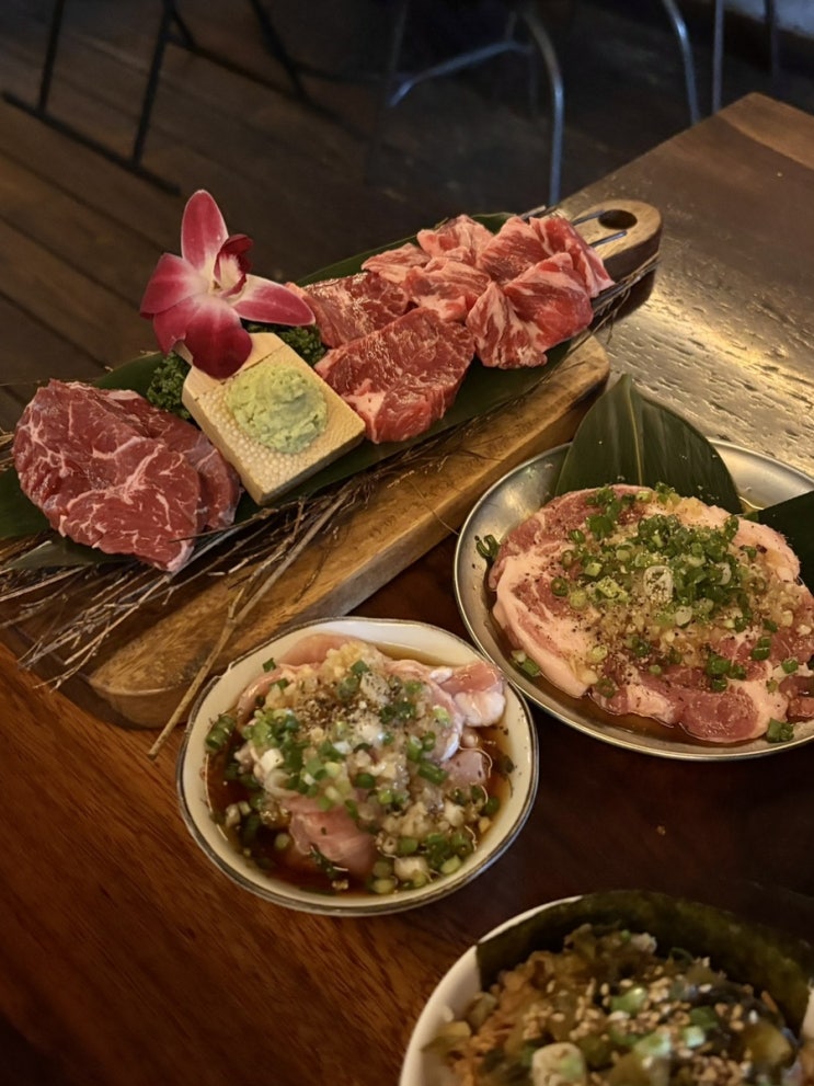  신용산역 맛집 분위기 좋은 홍콩식 화로구이 고깃집 몽상가