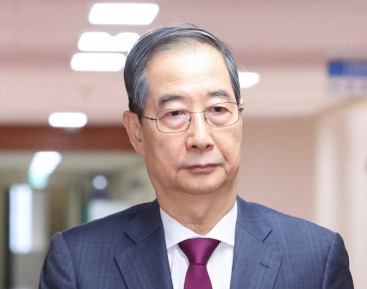 <b>한덕수</b> 대망론' 선긋기?…韓대행 "<b>마지막 소명</b> 다할 것"