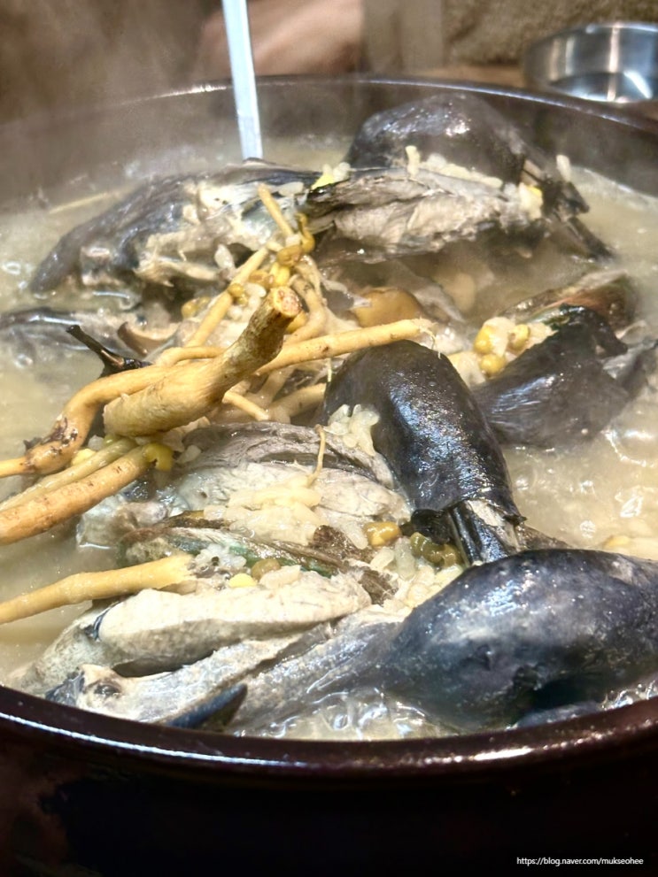  몸보신 메뉴 오골계 백숙 미가꼬끼요 보라매역 맛집 치킨