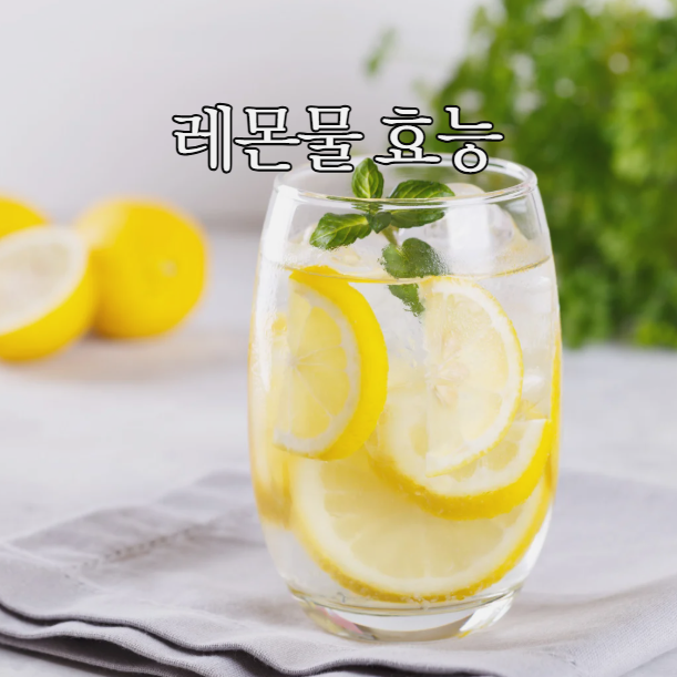  레몬물 효능과 부작용
