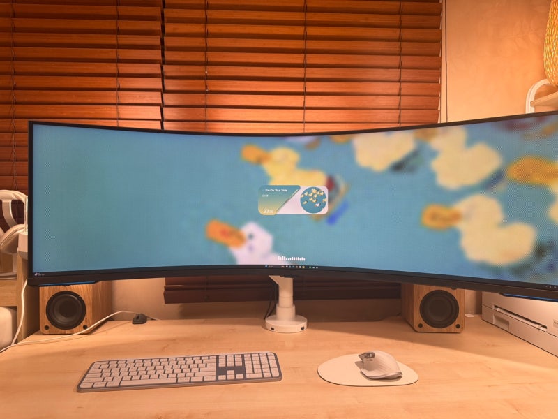 삼성전자 오디세이 Neo G9 57인치 모니터 간단 리뷰 S57CG950