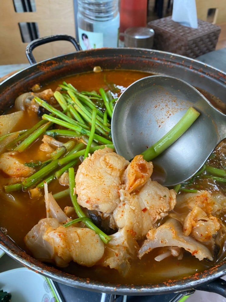  서천 국립생태원 금강하구둑 맛집 장항 서해횟집 칼칼한 아구탕 군산근교맛집 서천저녁추천