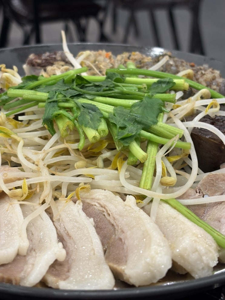  [양재동 순대국 - 삼호궁전 근처 맛집] 강창구찹쌀진순대 포이점 후기