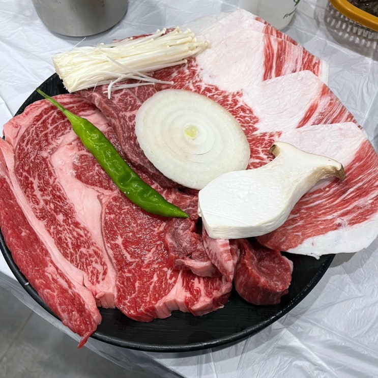  송도 한우 꽃돌살 송도 고기집 가성비 좋은 소고기 맛집