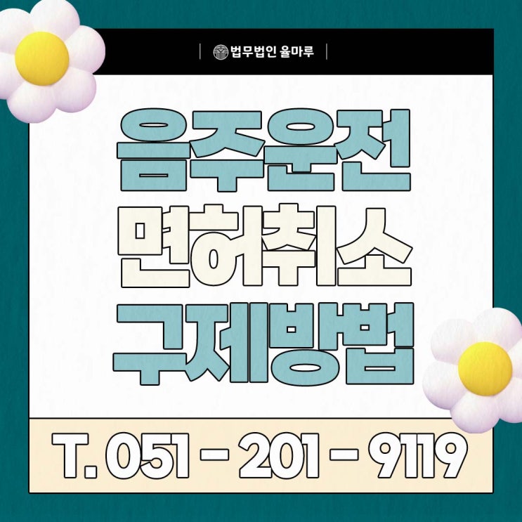  광안리 음주운전면허취소 구제 행정심판 준비서류, 현실 가이드