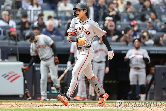  뉴욕서 빛난 이정후…MLB 타율·OPS 등 모두 리그 상위권 질주(종합)