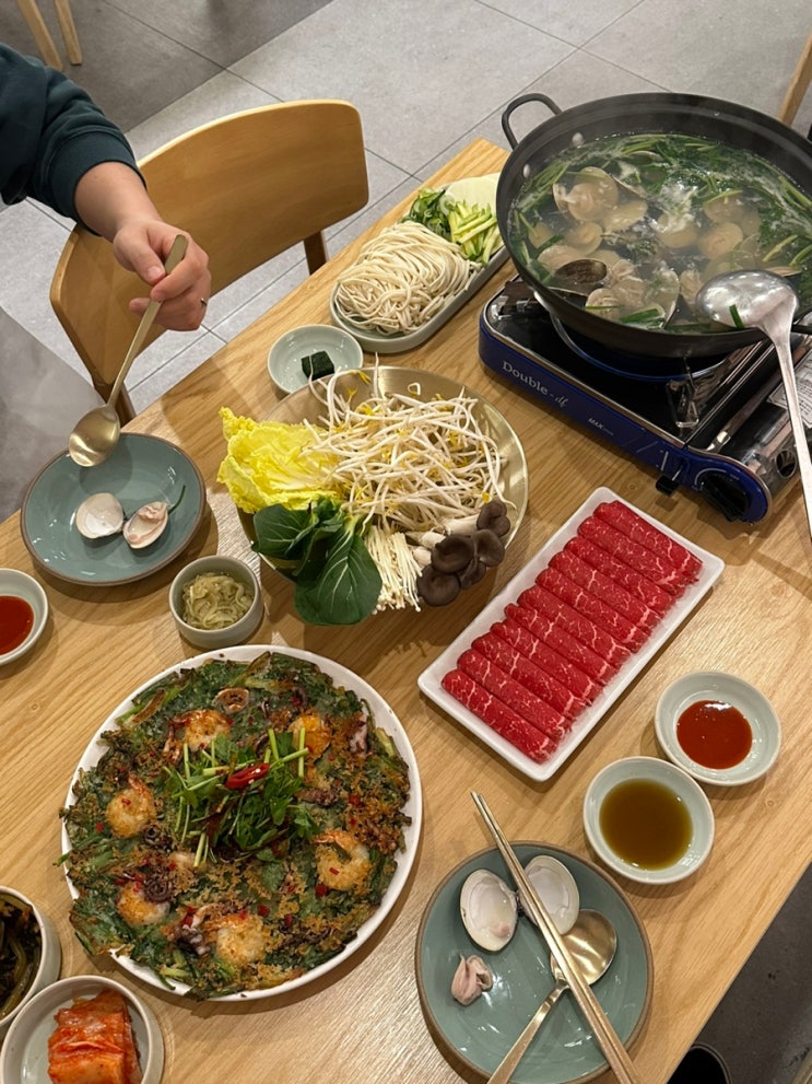  여의도 샤브샤브 맛집 여의도감 가족모임 후기 (주차 가능)