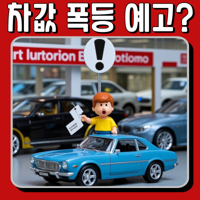  "수입차는 이제 부자들의 희귀템? 관세 한 방에 가격 폭등 예고"