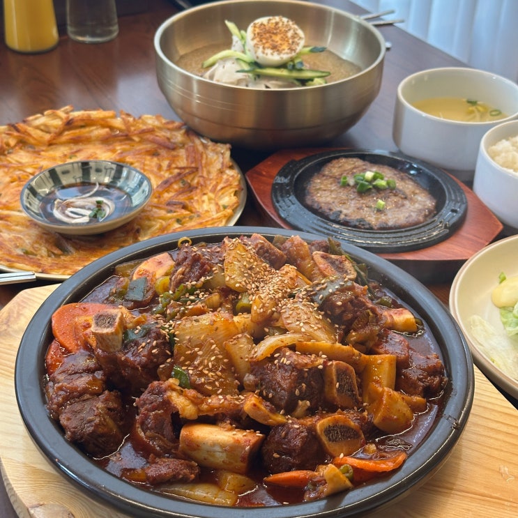  경주 황리단길 맛집 소갈비찜이 BEST였던 풍미갈비찜 점식식사 추천 장소