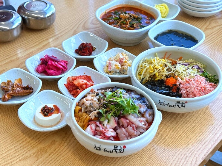  강원도 속초물회 맛집 주차걱정 없는 부모님과 가기 좋은 곳