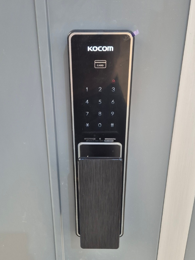  포천도어락 포천 관인면 탄동리 주택 코콤 도어락 KDL-8500 설치