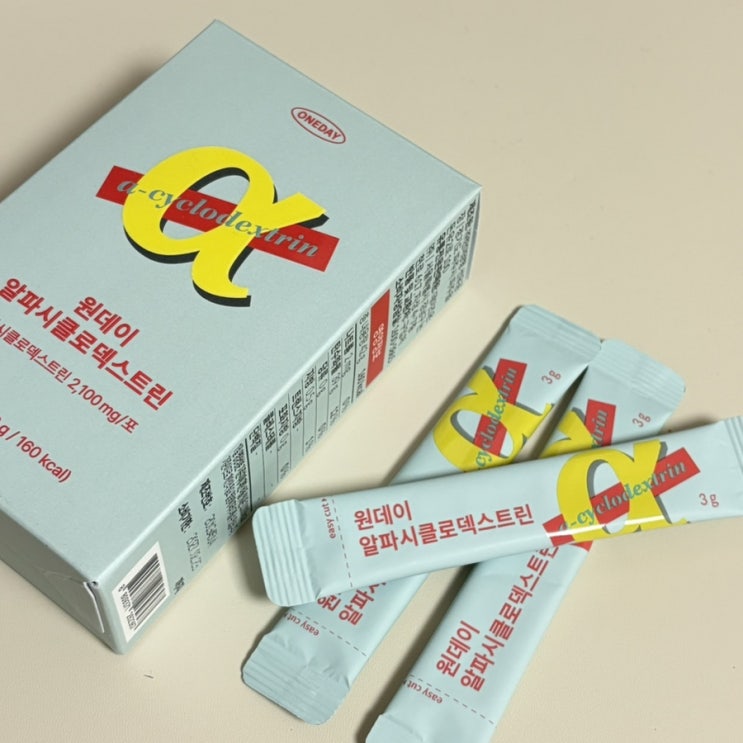  데이즈온 원데이 알파시클로덱스트린 알파CD 파인애플맛 먹어봤어용