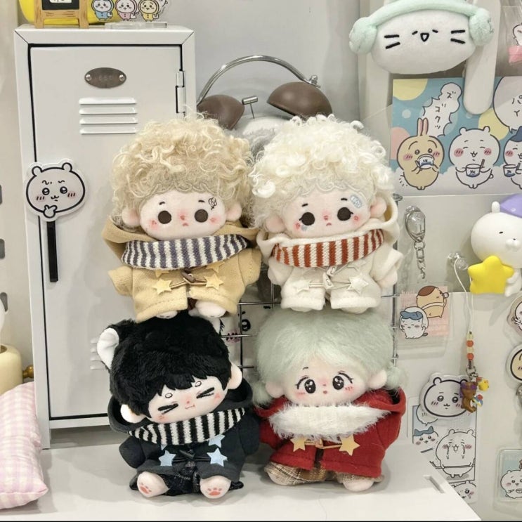  10cm 겨울 캔디 코트 세트 인형옷 아이돌인형옷