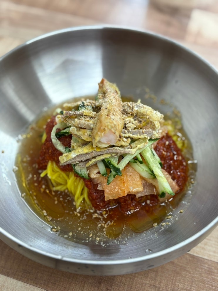  포항 밀면 맛집 육전도 맛있는 38밀면