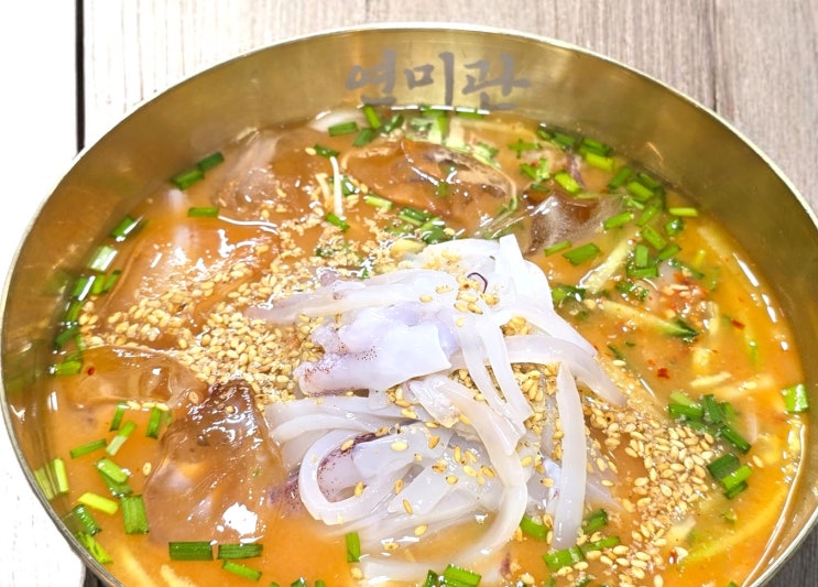 제주물회맛집 연미관, 자리물회 제대로 먹고 싶다면 여기