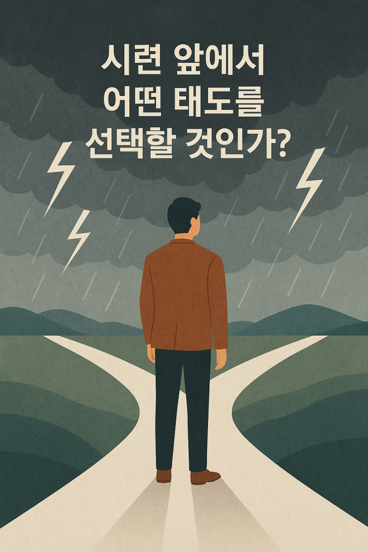   시련 앞에서 우리는 어떻게 반응하고 있는가?