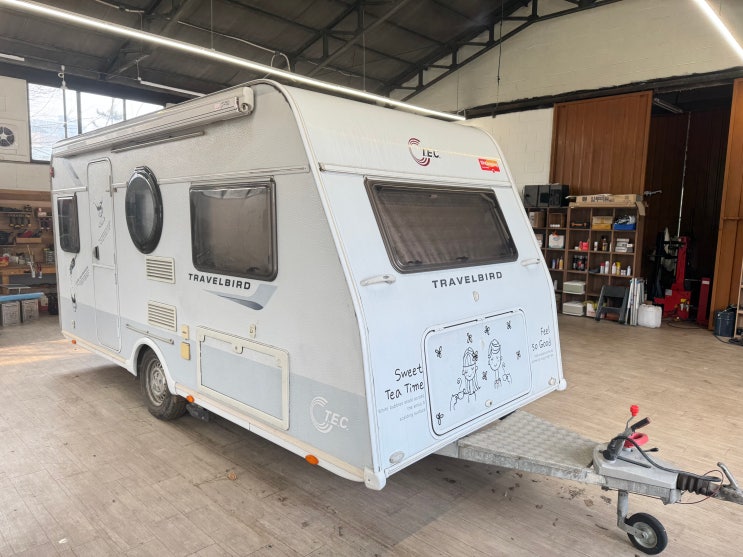  T.E.C TRAVELBIRD415 카라반 알로이휠 / 브레이크 패드 점검 및 교체 작업