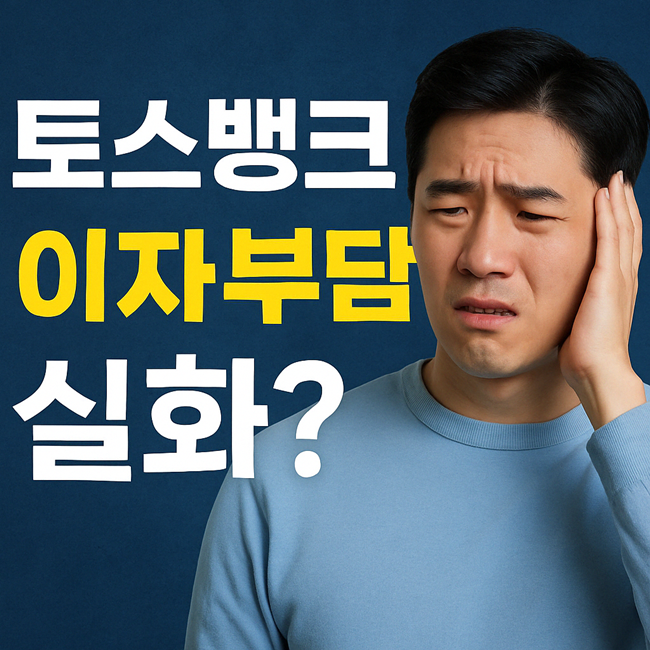  토스뱅크마이너스통장 토스마통 신용점수 영향?!