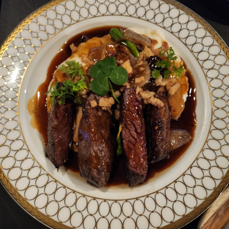  인천 청라 스테이크맛집 꽁스타멍 아프로퐁디르