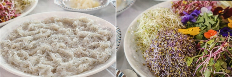  신선한 태안 실치회와 함께하는 가족 외식, 바다횟집 태안