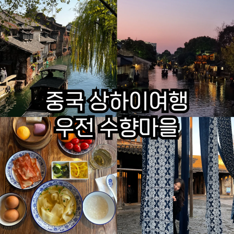[상해여행 3일차] 상해 근교 수향마을 우전 총정리! (가는법, 동책, 서책 비교, 게스트하우스 후기) : 네이버 블로그