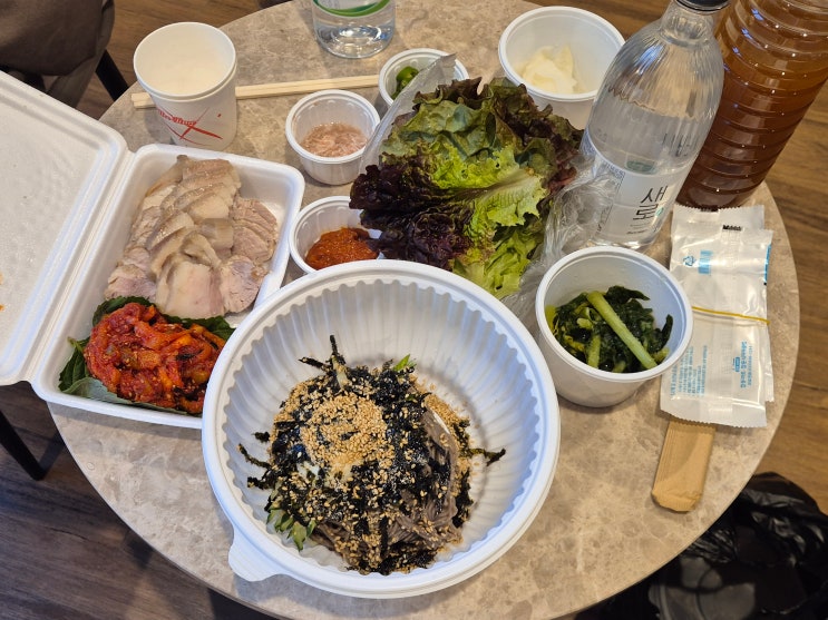  강릉 경포대 막국수 맛집 내돈내산 포장도 맛있는 남향막국수 본점 추천