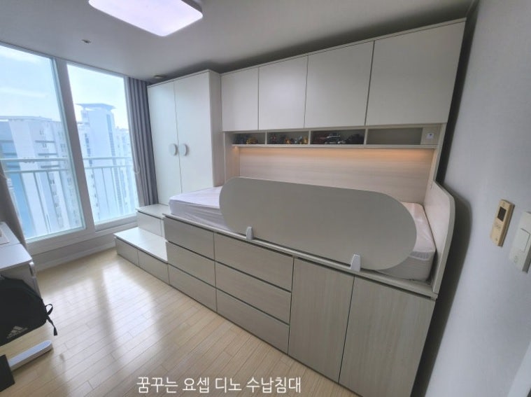 예비 초등학생 꿈꾸는요셉 디노수납침대로 꾸민 아이 방