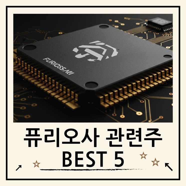  퓨리오사 주가 급등 배경과 AI 관련주 BEST 5