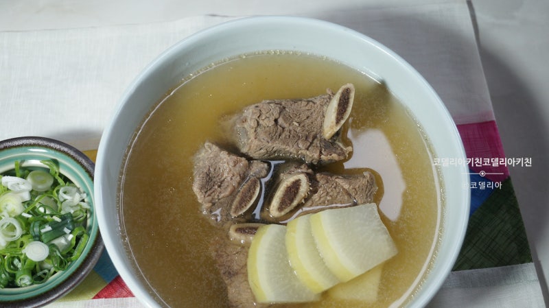 백종원 갈비탕 끓이는법 소갈비탕 레시피 만들기