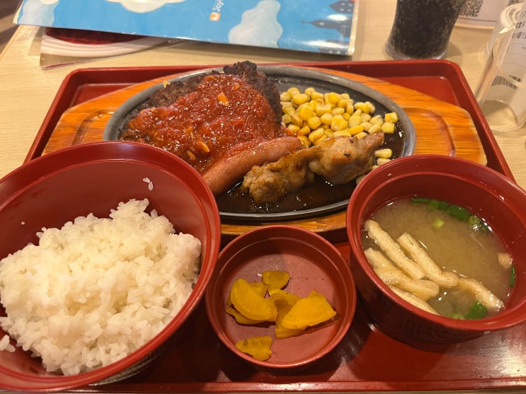  후쿠오카 텐진역 24시간 하는 패밀리레스토랑 조이풀 N번째 재방문후기(아침,야식,일본가정식 다 가능! 여자혼자 혼밥)