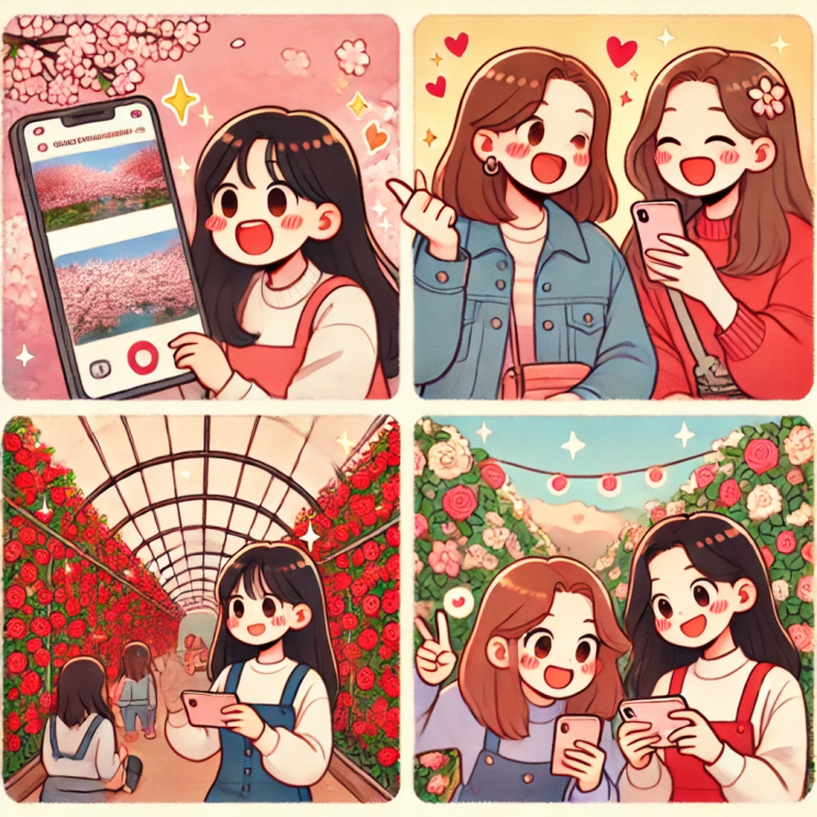 4월 겹벚꽃부터 5월 장미까지! 전국 꽃명소 20곳 총정리🌸🌹
